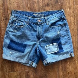 Old Navy Patchwork Denim shorts